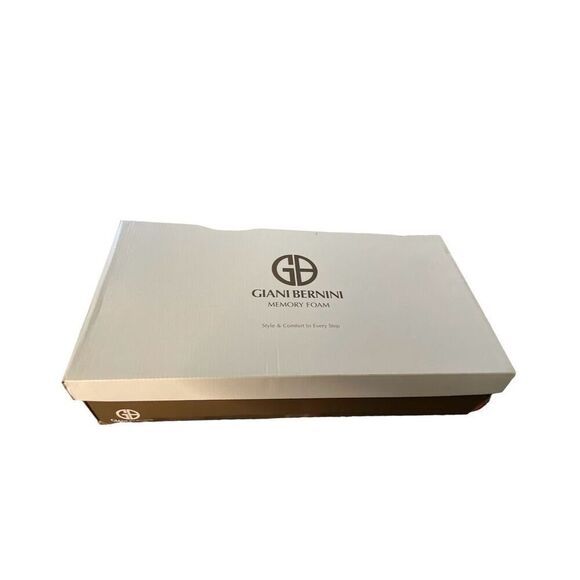 GIANI BERNINI Women's Black Buckle Accent Atlinaa Round Toe Wedge Zip Up Leather - Picture 4 of 9